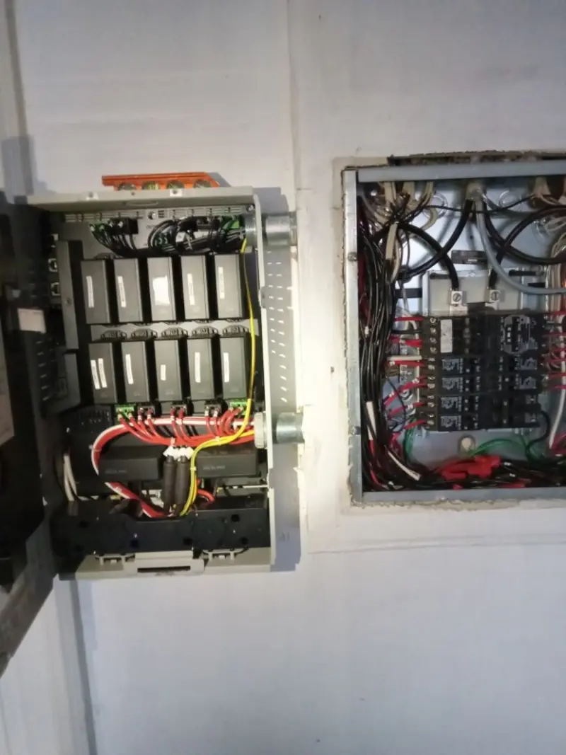 Electrical panel upgrade completed for Landscape Lighting Installation in Lake Havasu City
